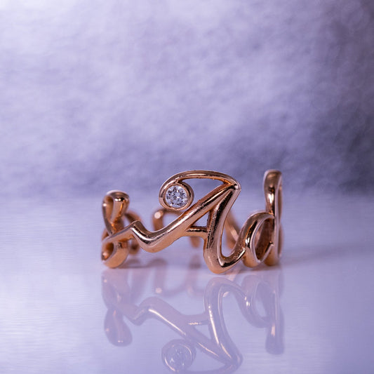 18金 ダイヤモンド フルエタニティリング K18イエローゴールド | ADAMAS