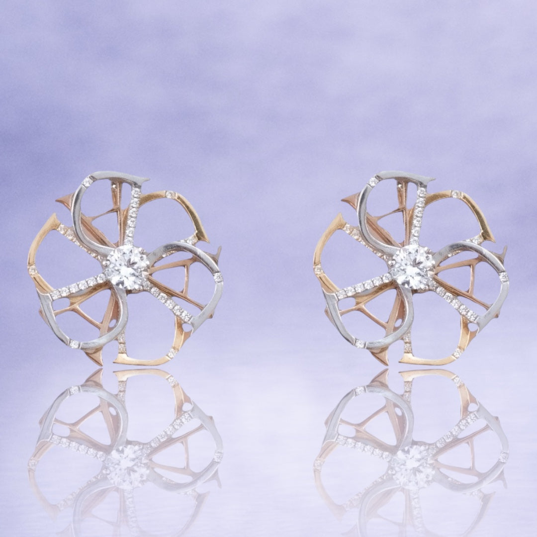 Adamas Flower Earring